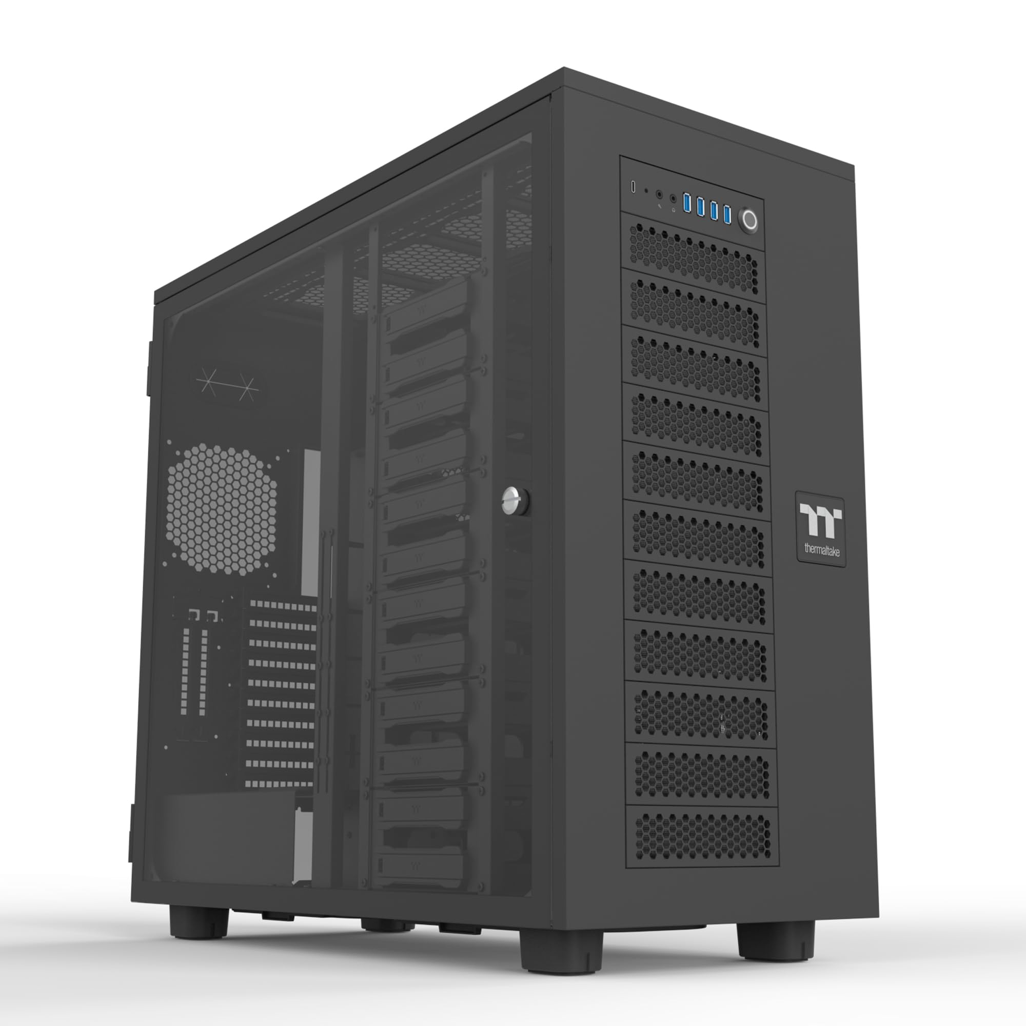 Amazon.co.jp: Thermaltake AX700 TG スーパータワー、SSI-CEB/SSI-EEB
